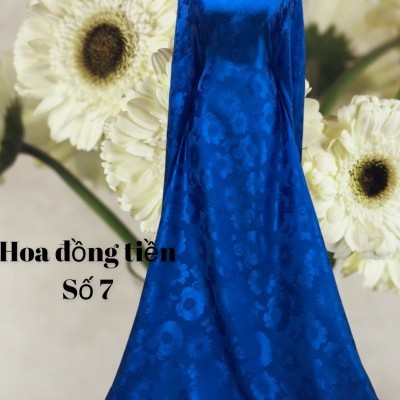 Lụa Gấm Đồng Tiền - Elai Đậm