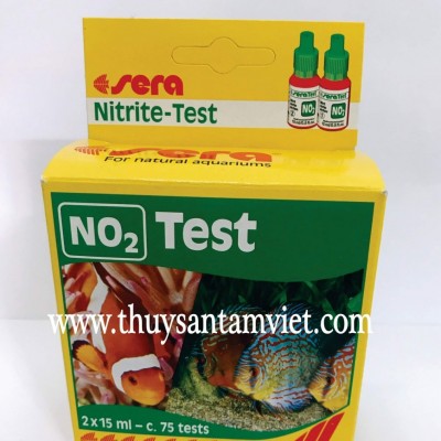 Kiểm tra nhanh NO2 trong ao nuôi – Test NO2 Sera