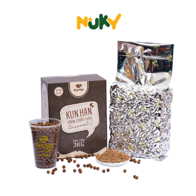 Trân Châu Tươi KunHan Caramel 3kg
